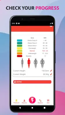 Small Waist Workout android App screenshot 0